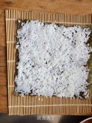 Sushi Rolls with Seaweed Rice recipe
