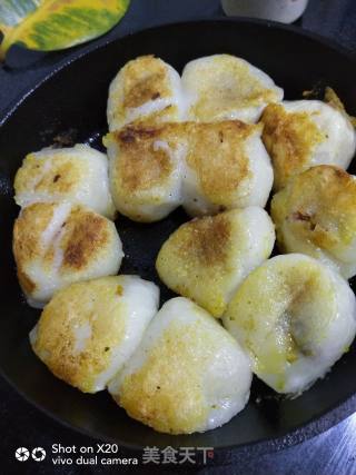 Sweet and Sweet ~ Fried Sticky Bean Buns recipe
