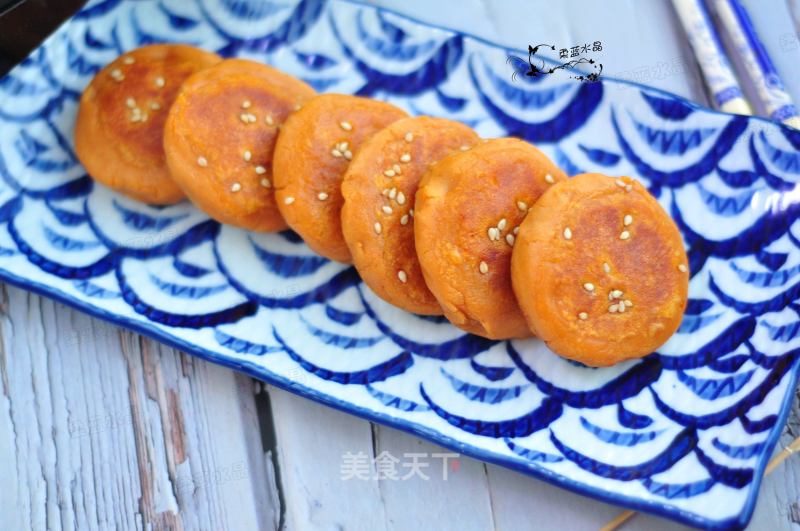 Sweet Potato Egg Yolk Cake recipe