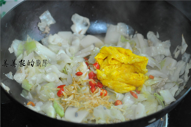 Cabbage Boiled Rice Cake recipe