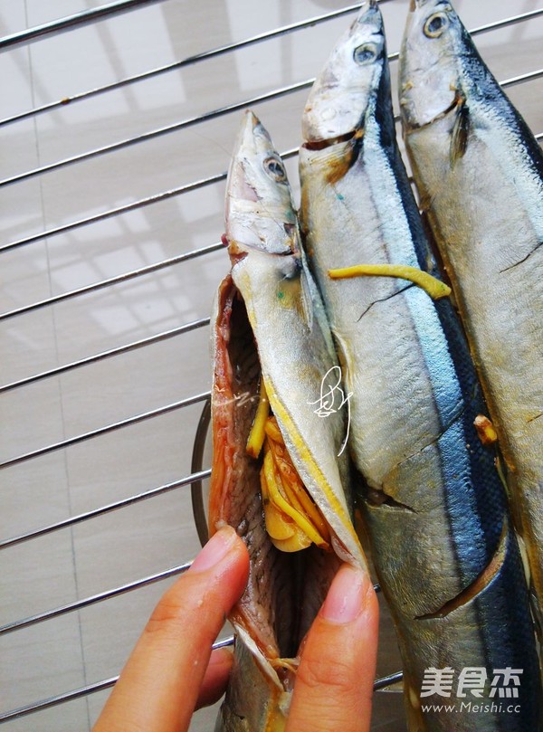 Grilled Saury recipe