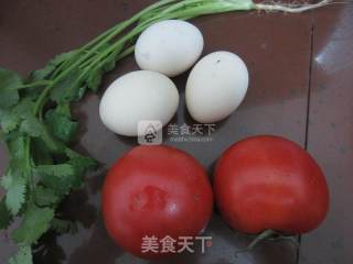 Tomato Egg Drop Soup recipe