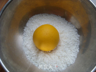 Pumpkin Floss Coconut Balls recipe