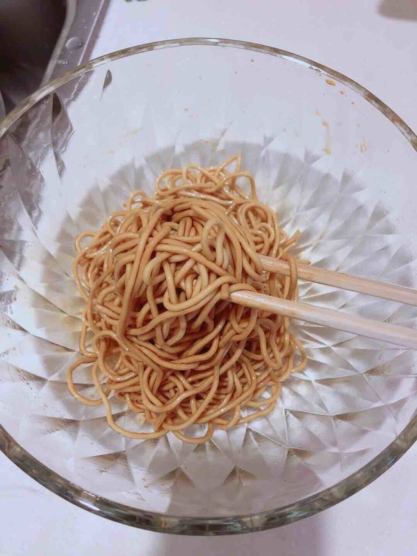 Fried Noodles with Eggs and Vegetables recipe