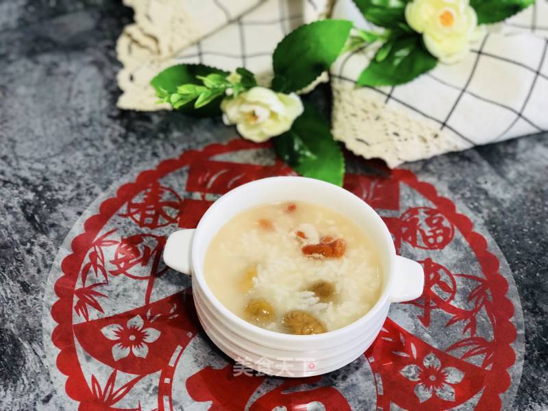 Chinese Wolfberry and Chestnut Porridge recipe