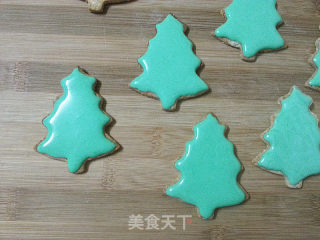 Christmas Frosting Almond Cookies recipe