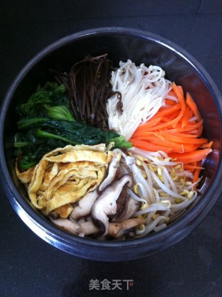 Korean Bibimbap recipe