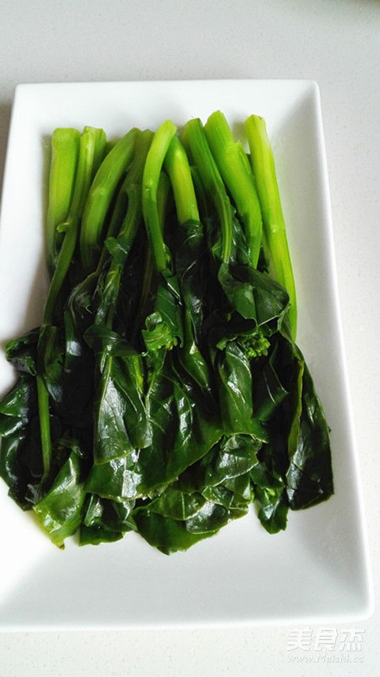 Boiled Chinese Kale recipe