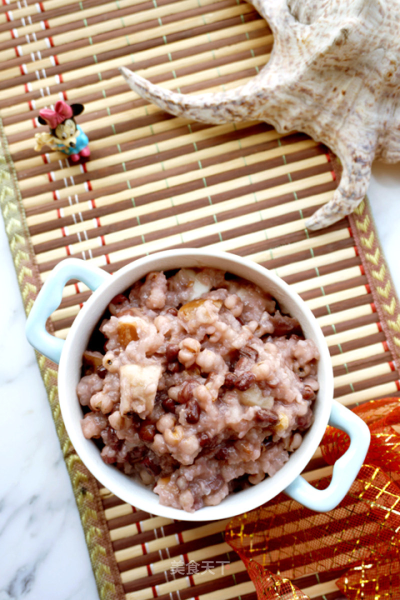 Water Chestnut Red Bean Coix Glutinous Rice recipe