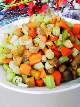 Vegetarian Stir-fried Diced Vegetables