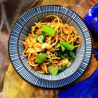 Fried Noodles with Vegetables recipe