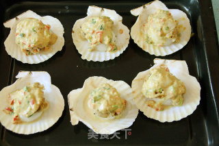 [cheese and Yam Baked Scallops]: A Delicious New Way to Eat without Getting Bored recipe