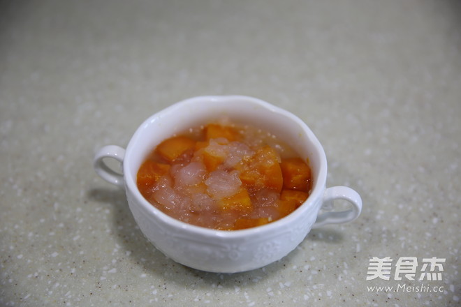 Stewed Hashima with Papaya Milk recipe