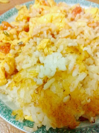 Stewed Rice with Tomato Scrambled Eggs recipe