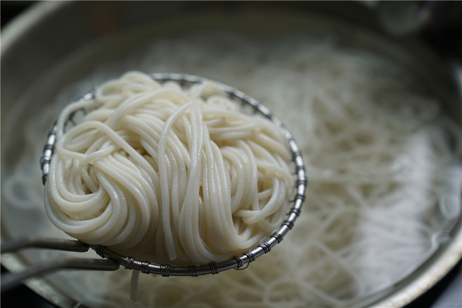 Rice Noodles with Minced Pork recipe