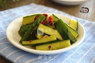 Cucumber Strips recipe