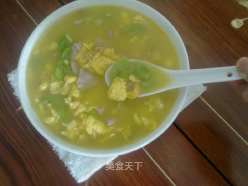 Egg Broad Bean Soup recipe