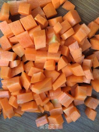 Vegetarian Three Diced Mixed Fungus recipe