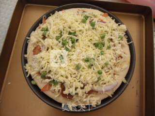 Pork Pizza------------create A Pizza that My Son Likes recipe