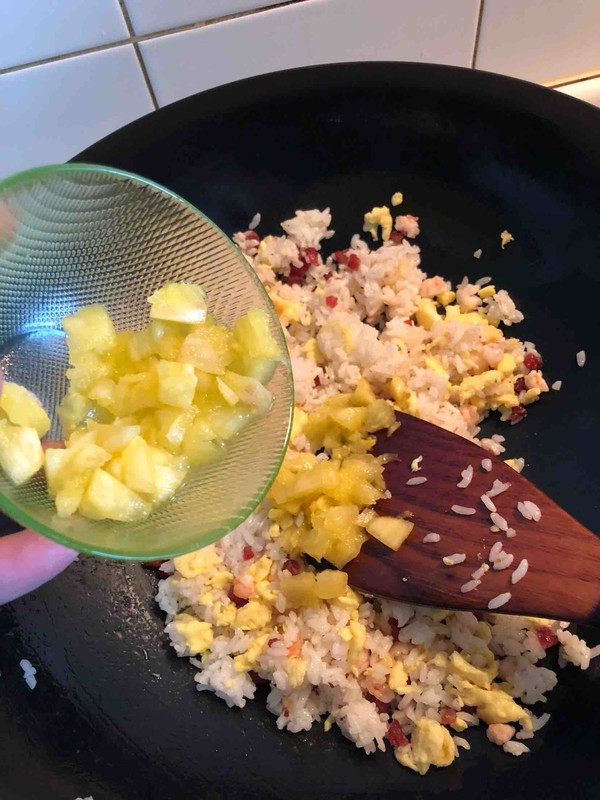 Pineapple Fried Rice recipe