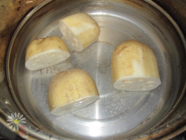 Cold Glutinous Lotus Root recipe