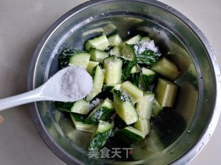 Vegetarian Fried Cucumber recipe