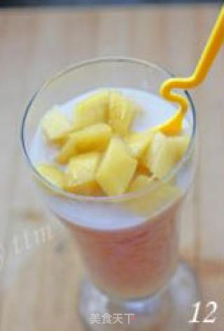 The Most Refreshing Summer Drink with Coconut Milk and Mango Sago recipe