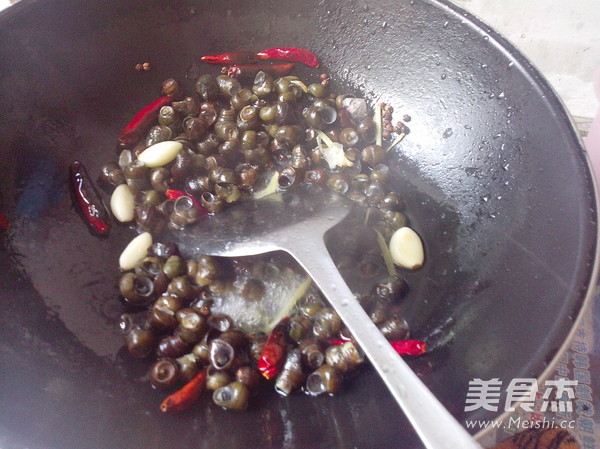 Spicy Fried Escargot recipe