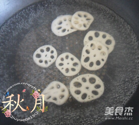 Rouge Lotus Root Slices recipe