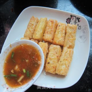 Crispy Tofu with Scallions recipe