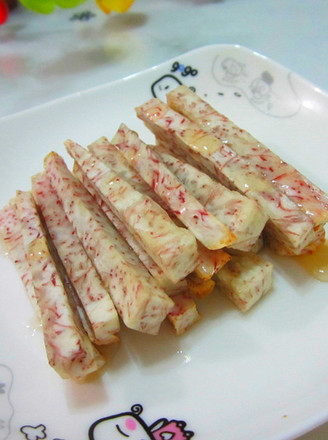 Honey Taro Sticks