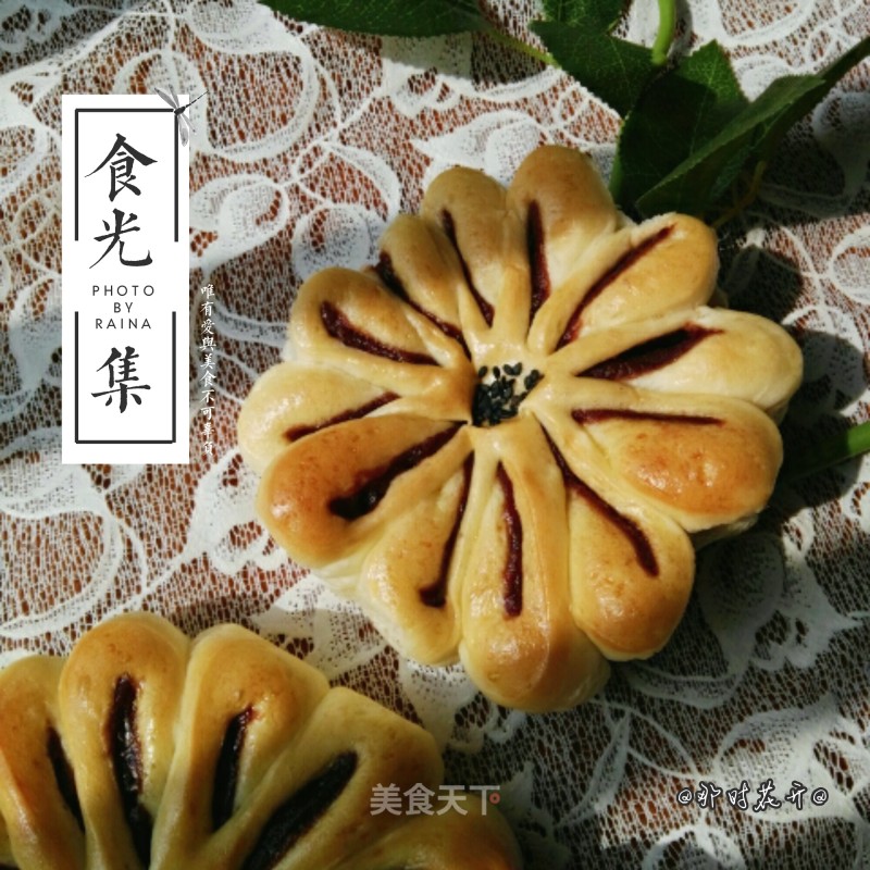 # Fourth Baking Contest and is Love to Eat Festival# Chrysanthemum Bean Paste recipe