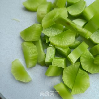 Lettuce and Sticky Rice Intestine Salad recipe