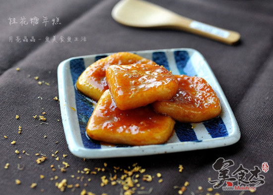 Osmanthus Sugar Rice Cake recipe