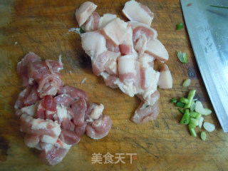 The Transformation of Fried Tofu---dried Tofu Fried Pork recipe