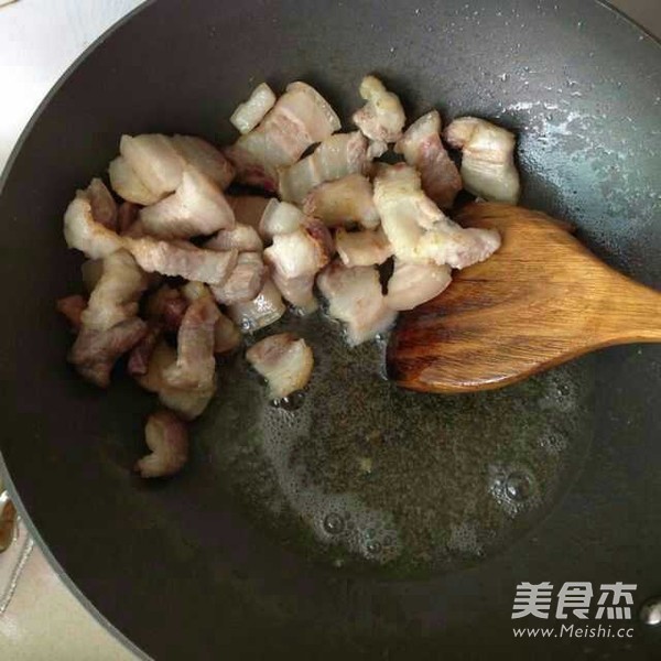 Braised Pork with Mushroom Vegetarian Chicken recipe