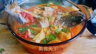 Sour Soup Sea Bass recipe