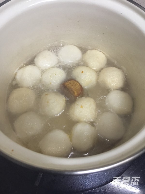 Curry Fish Ball Cart Noodle recipe