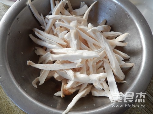 Stir-fried Pork Belly with Pleurotus Eryngii recipe