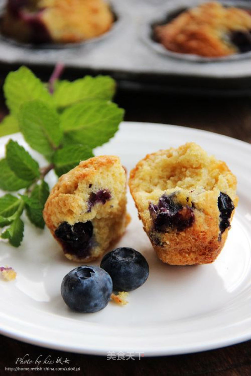 Breakfast is Gorgeous Too---oatmeal Blueberry Muffin