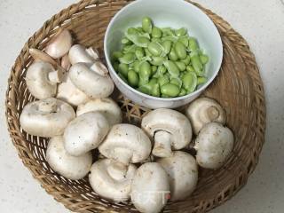 Mushroom Green Peas recipe
