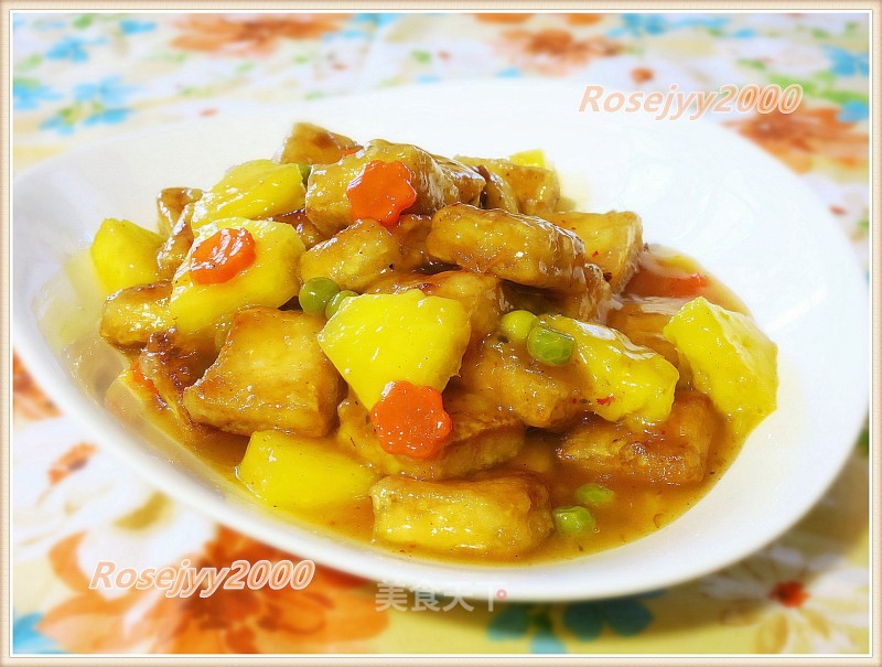 Pineapple Sweet and Sour Tofu recipe