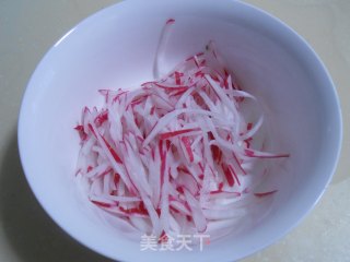 Cool and Refreshing Side Dishes-sweet and Sour Small Water Radish recipe