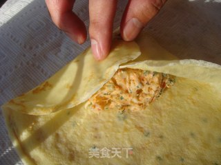 Lobster Crepes with Soybean Sprouts and Radish Milk recipe