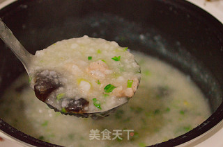 Congee with Preserved Egg and Lean Meat recipe