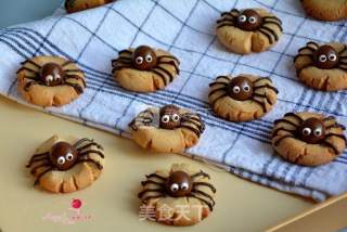 Halloween Spider Shortbread recipe