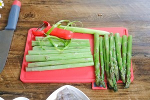 Fresh in Spring🔥fried Shrimps with Asparagus in Abalone Sauce🔥fresh and Low-fat recipe