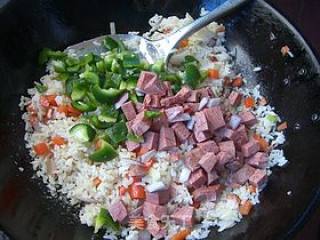 Asparagus Beef Baked Rice recipe