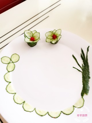 Cucumbers on A Plate recipe