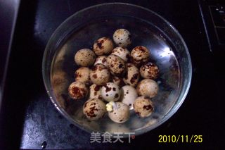 [jinniu Tiege]-"beef Roasted Shrimp and Braised Bird Eggs" recipe